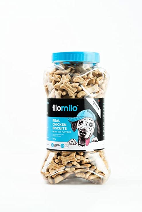 Filomilo Biscuits Milk & egg 500gm