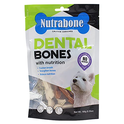 Nutrabobe Dental Boness - Assorted Flavor Small Bones