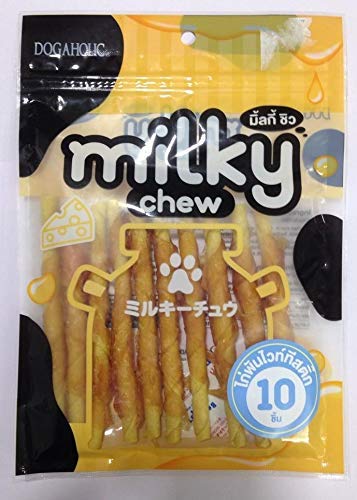 Dogaholic Milky Chew Cheese & Chicken Sticks