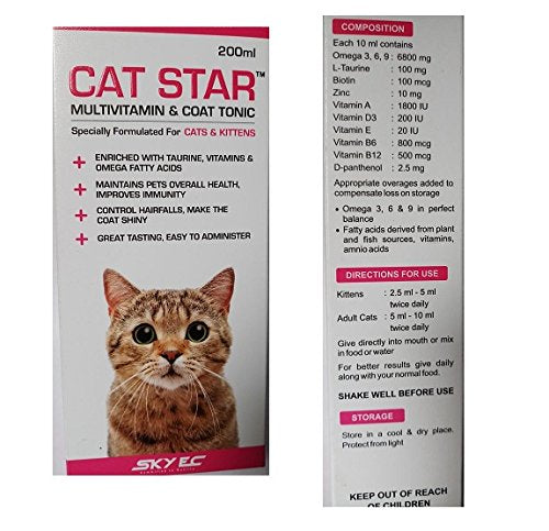 CAT STAR SYRUP 200ml