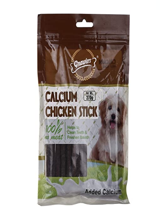 Gnawlers Calcium chicken sticks 270 gm