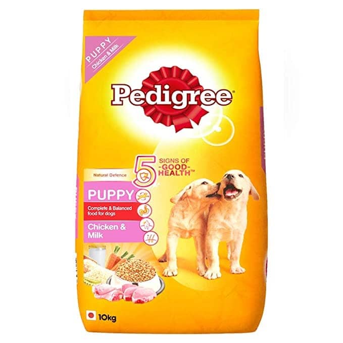 pedigree puppy chicken & Milk 15kg