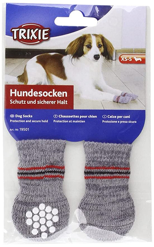 Trixie Dog Socks XS - S Grey