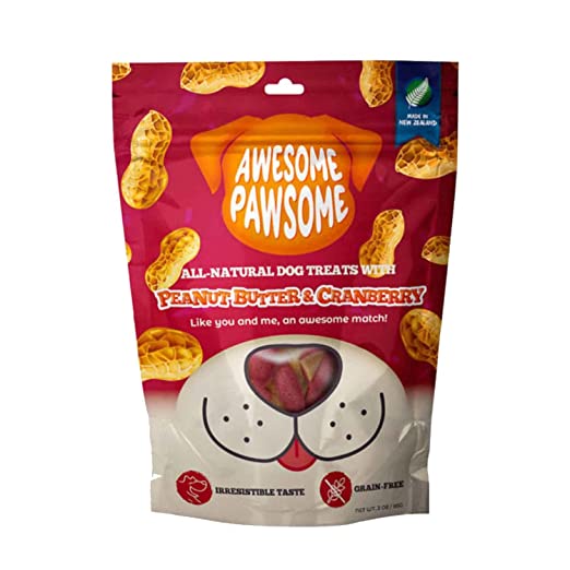 Awesome Pawsome Peanut Butter & Cranberry 85g