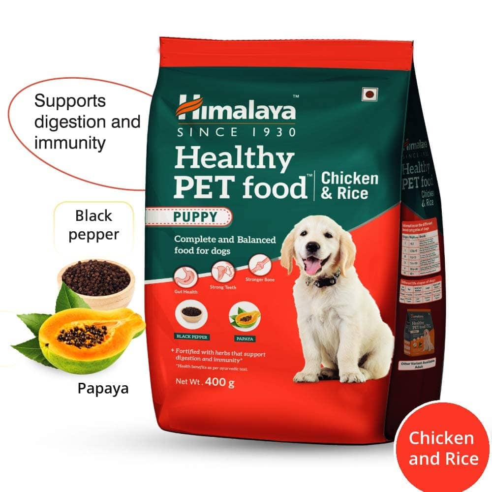 Himalaya Healthy Food Puppy Chicken & Rice 400g