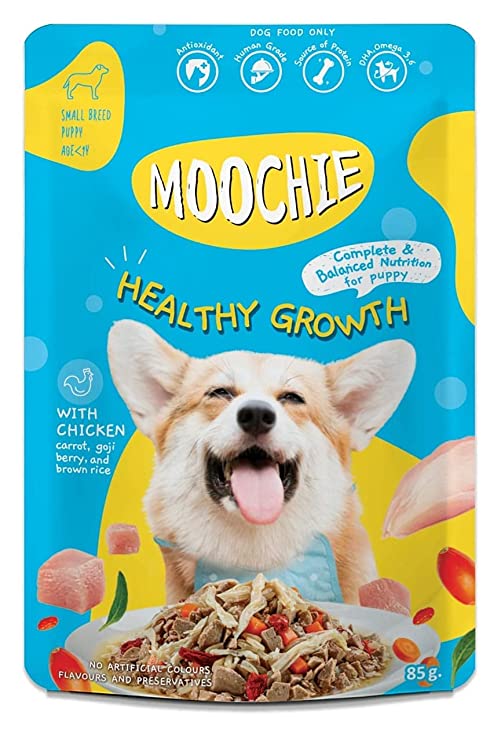 Moochie Healthy Growth with chicken 85g
