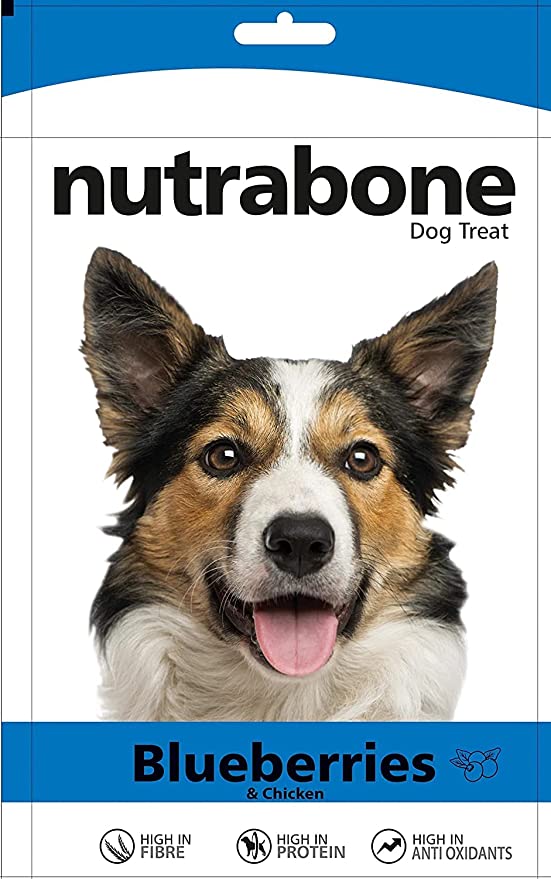 Nutrabone Dog Treat Blueberries
