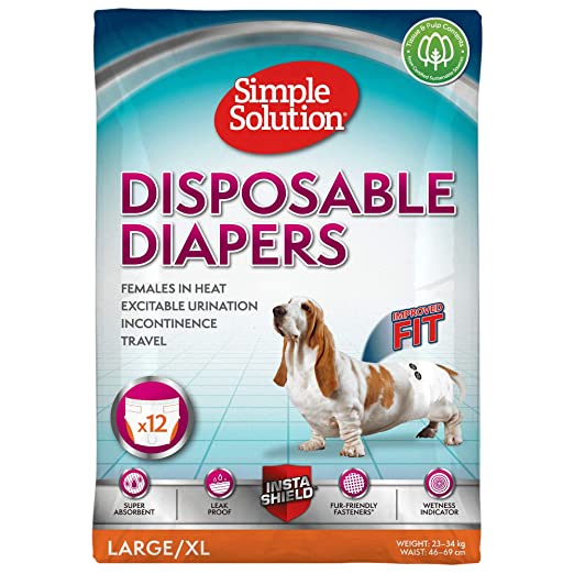 Simple Solution Disposable Diapers Large