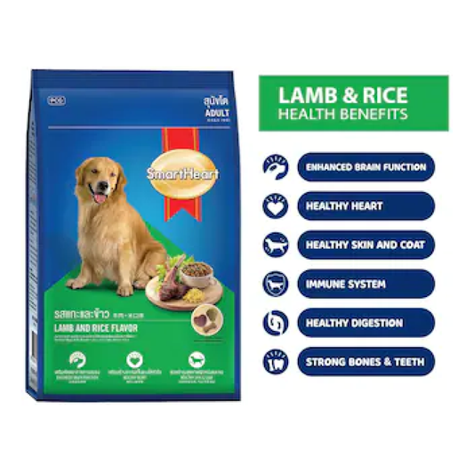 Smart Heart Adult Lamb & Rice 3kg