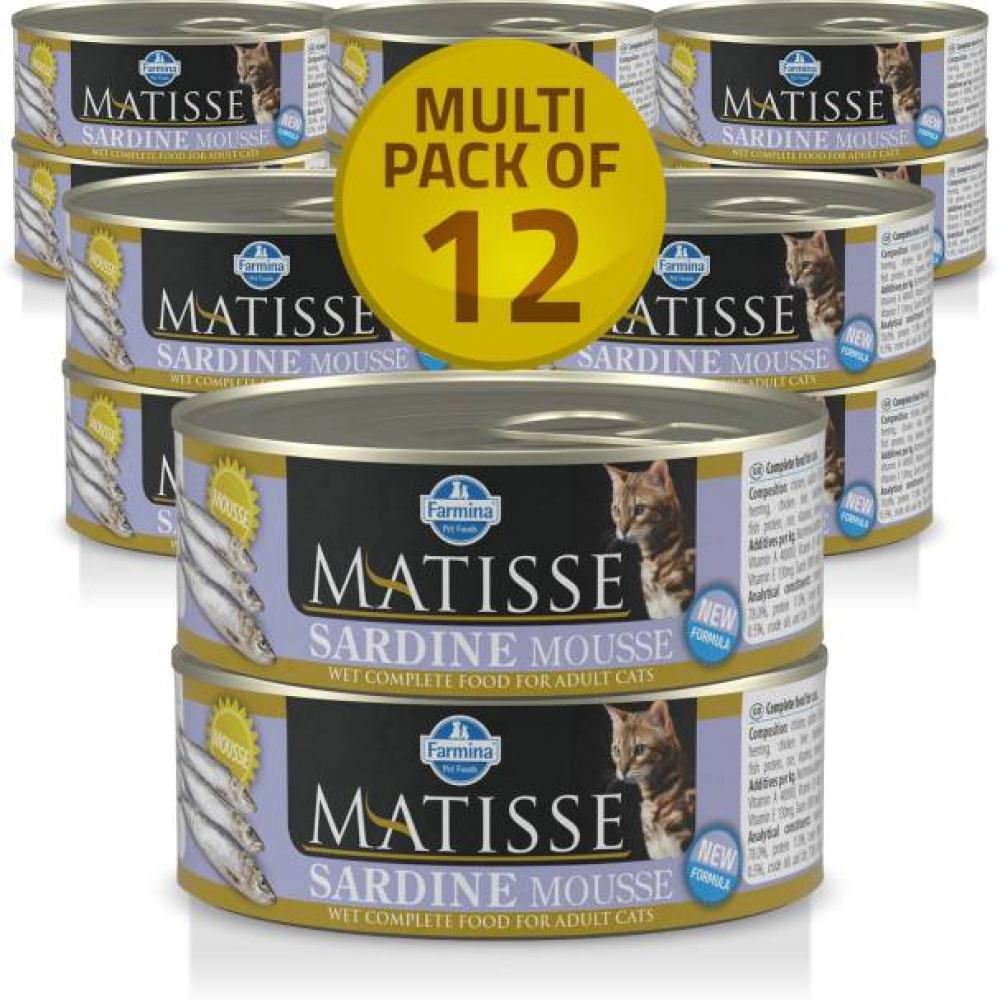 Matisse Sardine Mousse - 85 gms