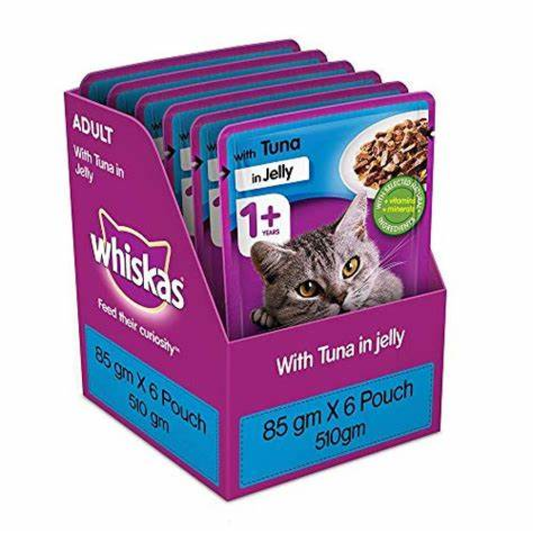 Whiskas Tuna in Jelly Adult 85gm