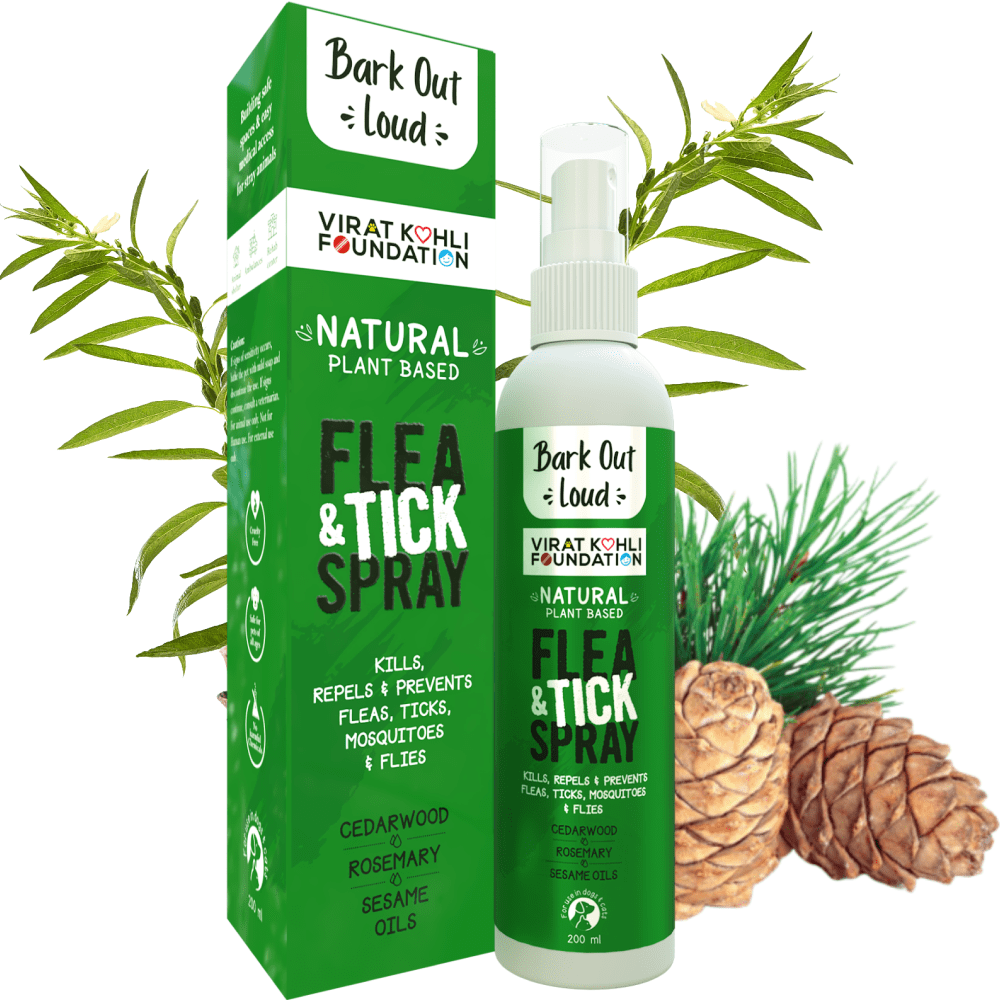 Natural Flea & Tick Spray 200ml
